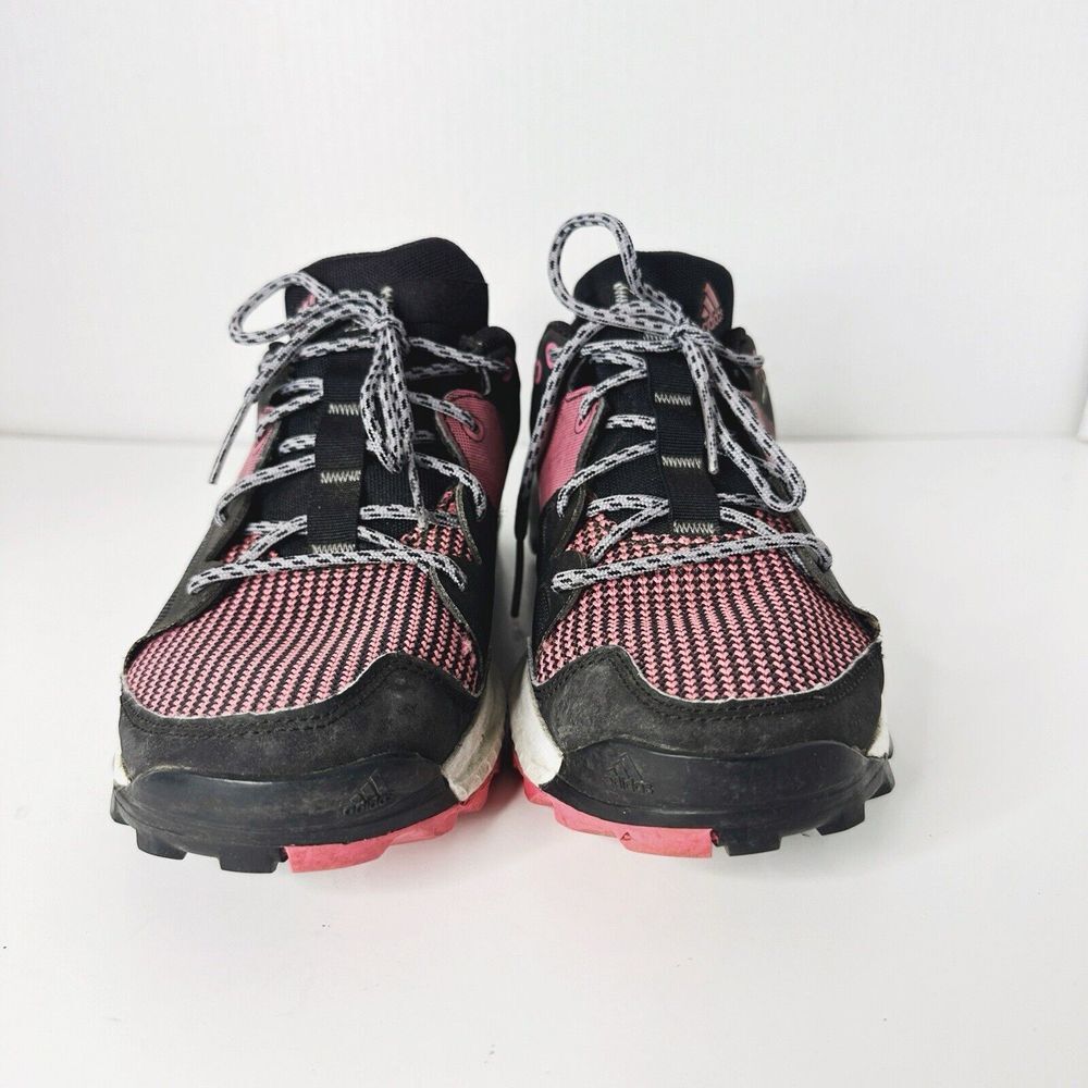 Adidas Kanadia TR7 Sneakers Shoes Women's Size 6.5‎ Purple Black Running Walking - Picture 2 of 6
